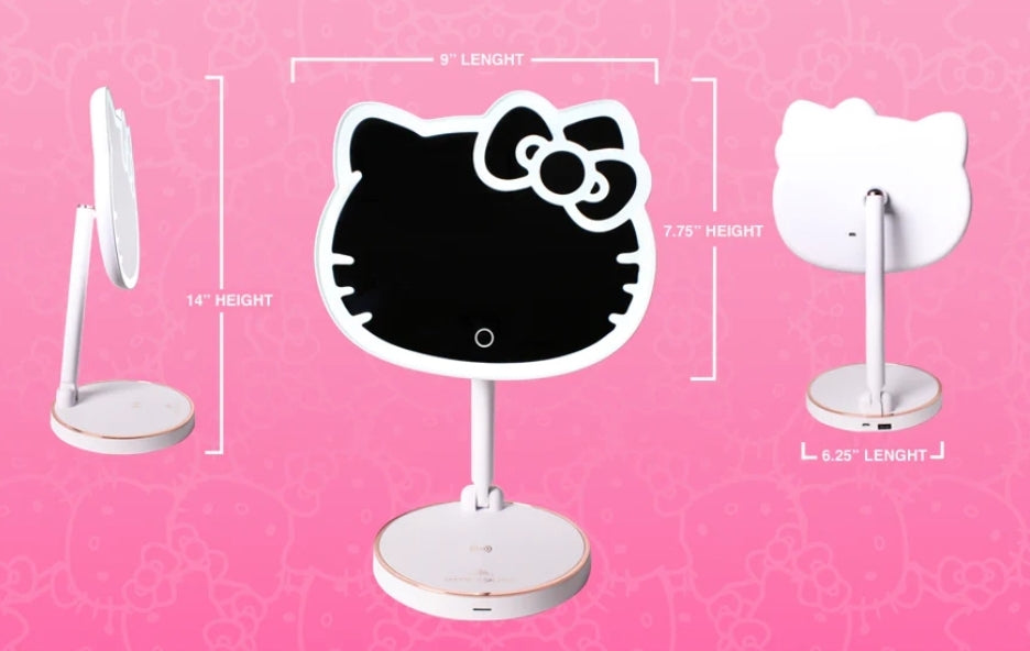 Hello Kitty - LED RECHARDGEABLE MIRROR