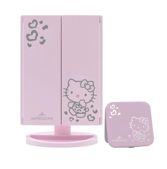 HELLO KITTY - TRIFOLD + COMPACT MIRROR BUNDLE