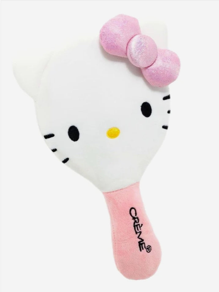 Hello kitty plush mirror- the creme shop