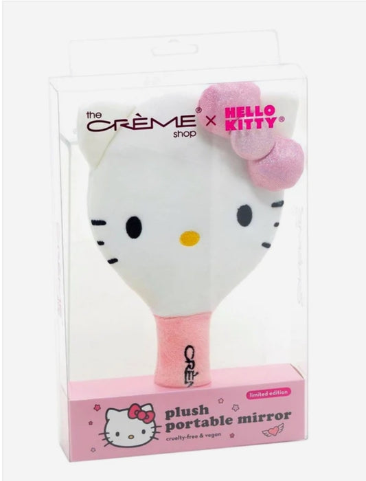 Hello kitty plush mirror- the creme shop