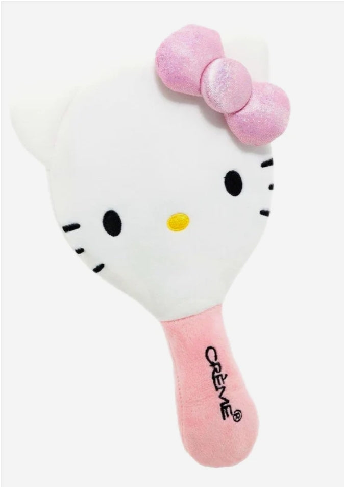 Hello kitty plush mirror- the creme shop