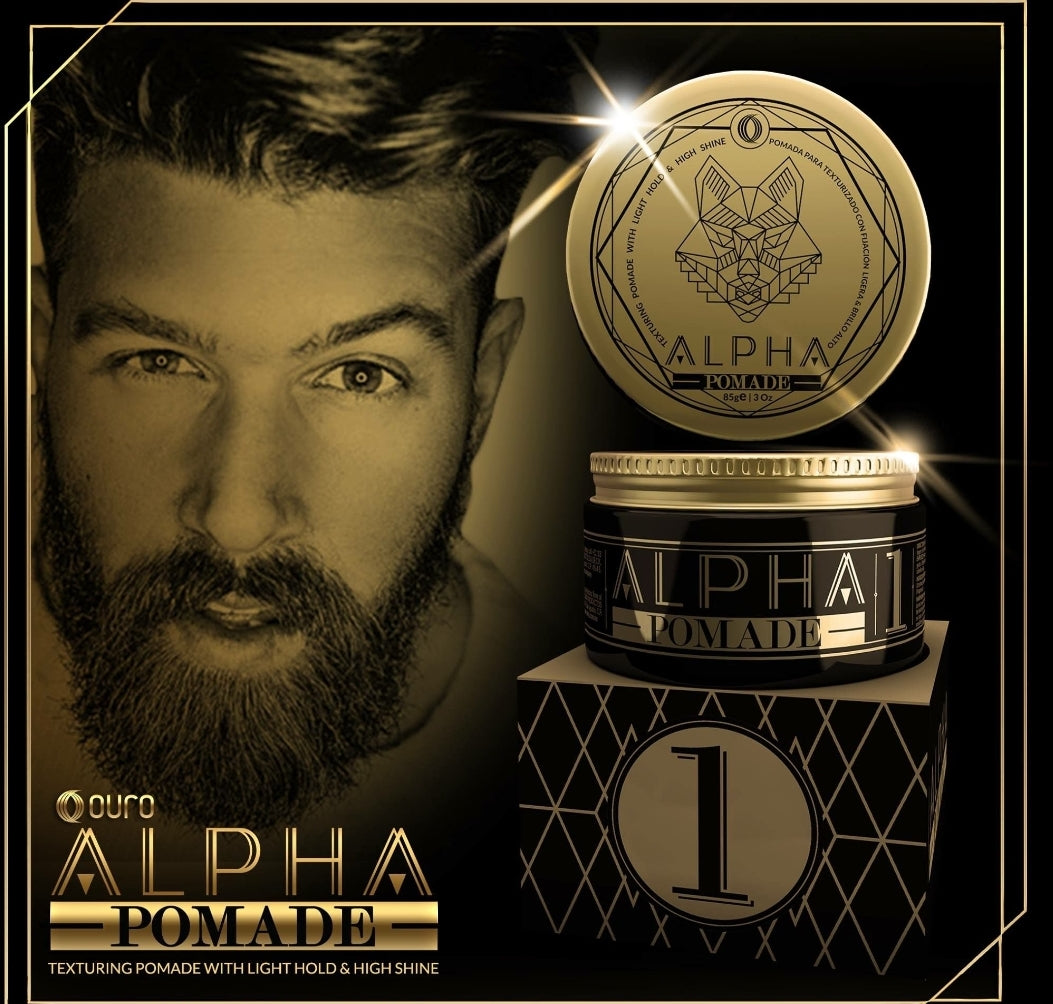 Ouro alpha men hair pomade